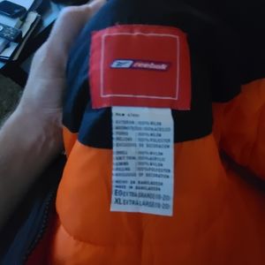 Cincinnati Bengals Reebok Boys Vintage Parka Sz 18/20